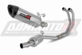 complete exhaust system with muffler DOMINATOR Full System HP8 fits the motorcycle Yamaha MT 03 2020   2023 3