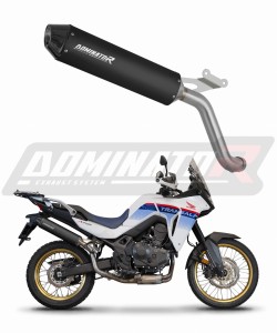 Honda XL 750 TRANSALP 2023 Avgas Ljuddämpare MX2 SVART + dB killer