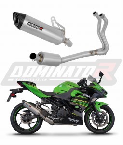 Kawasaki NINJA 400 2018-2022 Komplett avgassystem LjuddämpareHP8 + dB killer