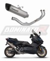 Yamaha XP 560 T-MAX 2020 - 2023 EXHAUST Collector Manifold Full System Muffler Auspuff Sportauspuff Silencer Echappement Silencieux Scarico Scarichi Escape Wydech Tłumik HP6 TYTAN Dominator Exhaust System x