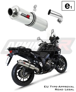 Suzuki DL 1050 V-Strom / XT 2020 - 2024 EU-godkänd Avgas Ljuddämpare ST
