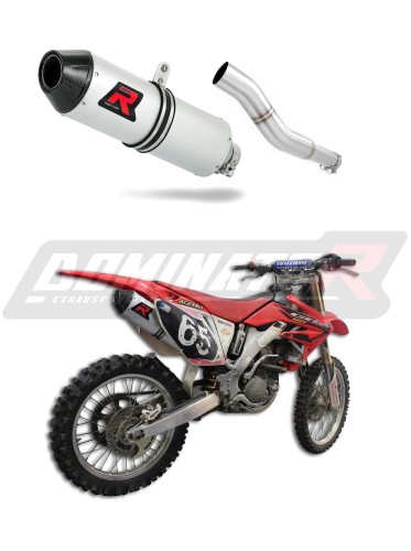 exhaust muffler DOMINATOR MX2 fits the motorcycle Honda CRF 250 R 2004   2005 5