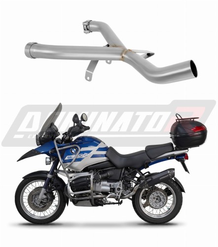 decat mid muffler DOMINATOR Mid Pipe fits the motorcycle R1150R  7