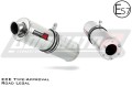 exhaust muffler DOMINATOR homologated road legal ROUND fits the motorcycle Kawasaki ZX6R 1998   2002 3