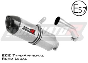 Kawasaki ZX10R 2008 - 2010 EU-godkänd Avgas Ljuddämpare HP1