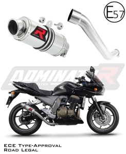 Kawasaki Z750 2004 - 2006 EU-godkänd Avgas Ljuddämpare GP1