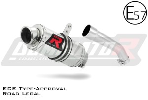 Kawasaki ZX10R 2004 - 2005 EU-godkänd Avgas Ljuddämpare GP1
