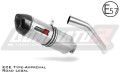 exhaust muffler DOMINATOR homologated road legal HP1 fits the motorcycle Kawasaki Z750 2007   2012 3