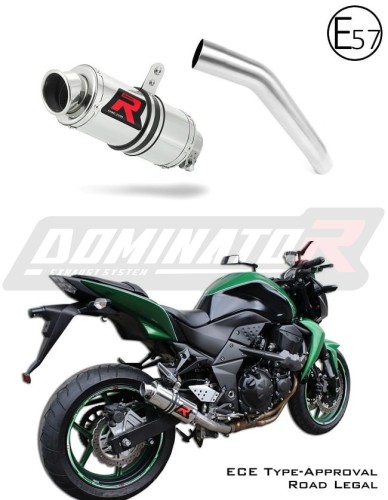 exhaust muffler DOMINATOR homologated road legal GP1 fits to Kawasaki Z750 2007  2012 5