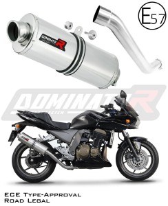 Kawasaki Z750 2004 - 2006 EU-godkänd Avgas Ljuddämpare OV