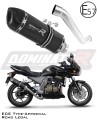 Kawasaki Z750 2004 - 2006 Motorcycle EU Approved Street Legal Muffler Auspuff Sportauspuff Silencer Echappement Silencieux Scarico Scarichi Escape Wydech Tłumik HP1 BLACK Dominator Exhaust System x