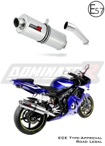 Yamaha YZF R6 1999 - 2002 EU Approved Exhaust Silencer OV