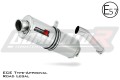 exhaust muffler DOMINATOR homologated road legal oval fits the motorcycle Yamaha FZS FAZER 600 1998   2003 3