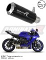 wydech tłumik DOMINATOR Homologowany GP CZARNY pasujący do motocykla Yamaha YZF R1 1000 RN49 2017 - 2019 6