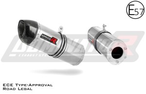 Yamaha YZF 1000 R Thunderace 1996 - 2003 EU-godkänd Avgas Ljuddämpare HP1