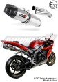 exhaust muffler DOMINATOR homologated road legal HP1 fits the motorcycle Yamaha YZF R1 1000 RN12 2004   2006 5