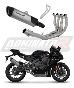YZF R1 1000 RN32 2015 - 2016 Komplett avgassystem Titan Ljuddämpare  HP6  + dB killer