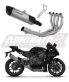 complete exhaust system with muffler DOMINATOR titanium Full System HP6 fits the motorcycle YZF R1 1000 RN65 2020   2024