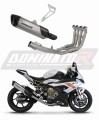 BMW S1000RR 2019 - 2023 EXHAUST Collector Manifold Full Titanium System Muffler Auspuff Sportauspuff Silencer Echappement Silencieux Scarico Scarichi Escape Wydech Tłumik HP6  Titanium Dominator Exhaust System x
