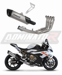 BMW S1000RR 2019 - 2026 Komplett avgassystem Titan Ljuddämpare HP6 + dB killer