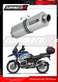 exhaust muffler DOMINATOR oval fits the motorcycle BMW R850R 2004   2007 2