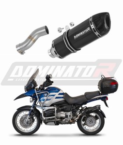 BMW R850R 2004 - 2007 Avgas Ljuddämpare HP1 SVART + dB killer