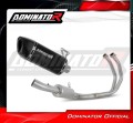 Yamaha Tracer 7 / GT 2020 - 2023 EXHAUST Full System Muffler Auspuff Sportauspuff Silencer Echappement Silencieux Scarico Scarichi Escape Collector Manifold Wydech Tłumik HP6 Black DOMINATOR 2