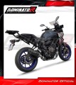 Yamaha Tracer 7 / GT 2020 - 2023 EXHAUST Full System Muffler Auspuff Sportauspuff Silencer Echappement Silencieux Scarico Scarichi Escape Collector Manifold Wydech Tłumik HP6 Black DOMINATOR 3