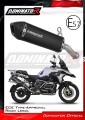 exhaust muffler DOMINATOR homologated road legal BLACK HP7 fits the motorcycle BMW R1250GS 2018   2020 2