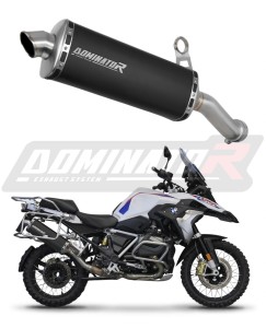 BMW R1250GS 2018 - 2023 EU-godkänd Avgas Ljuddämpare SVART P7