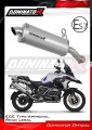exhaust muffler DOMINATOR homologated road legal titanium P7 fits the motorcycle BMW R1250GS 2018   2020