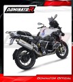 BMW R1250GS 2018 - 2020 EXHAUST Muffler Auspuff Sportauspuff Silencer Echappement Silencieux Scarico Scarichi Escape Wydech Tłumik P7 Titanium Tytan Dominator Exhaust System EU Approved Homologacja 2