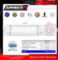 exhaust muffler DOMINATOR homologated road legal titanium P7 fits the motorcycle BMW R1250GS Adventure 2018   2020 6