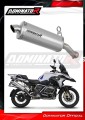 exhaust muffler DOMINATOR titanium P7 fits the motorcycle BMW R1200GS Adventure 2013   2018