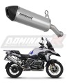 exhaust muffler DOMINATOR homologated road legal titanium HP7 fits to BMW R1200GS Adventure 2013  2018