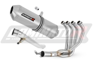 Suzuki GSF 650 BANDIT N / S 2005 - 2006 Komplett avgassystem LjuddämpareOVR + dB killer