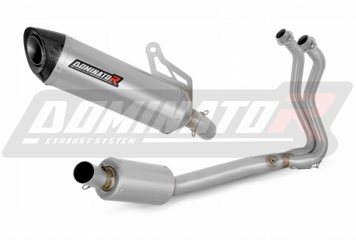 Kawasaki Z400 2018-2023 EXHAUST Collector Manifold Full System Muffler Auspuff Sportauspuff Silencer Echappement Silencieux Scarico Scarichi Escape Wydech Tłumik HP8 Dominator Exhaust System x