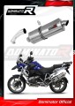 exhaust muffler DOMINATOR homologated road legal P7 fits the motorcycle BMW R1200GS 2004   2009