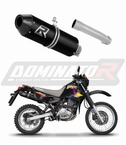Suzuki DR 650 R / RU / S 1990 - 1995 Avgas Ljuddämpare MX2 SVART + dB killer