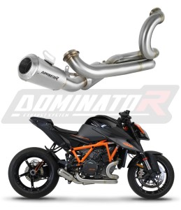 KTM 1290/1390 Super Duke 2020 - 2025 Samlingsrör Avgas Ljuddämpare GPS + dB killer