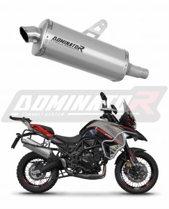 Benelli TRK 702 / TRK 702X 2023 - 2024 Avgas Ljuddämpare Titan P7 + dB killer