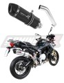 BMW F850GS Adventure 2018 - 2020 EU Approved EXHAUST Yamaha Muffler Auspuff Sportauspuff Silencer Echappement Silencieux Scarico Scarichi Escape Wydech Tłumik right side HP1 BLACK DOMINATOR x
