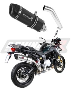 BMW F850GS 2016 - 2020  EU-godkänd Avgas Ljuddämpare SVART HP1