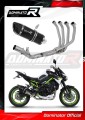 complete exhaust system with muffler DOMINATOR Full System HP6 BLACK fits the motorcycle Kawasaki Z 900 2017   2019 2