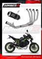 complete exhaust system with muffler DOMINATOR Full System GP BLACK fits to Kawasaki Z 900 2017  2019 2