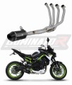 kompletny układ wydechowy z tłumikiem DOMINATOR Full System HP3 CZARNY pasujący do motocykla Kawasaki Z 900 A2 2017 - 2019