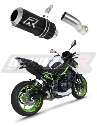 exhaust muffler DOMINATOR GP BLACK fits the motorcycle Kawasaki Z 900 A2 2017   2019