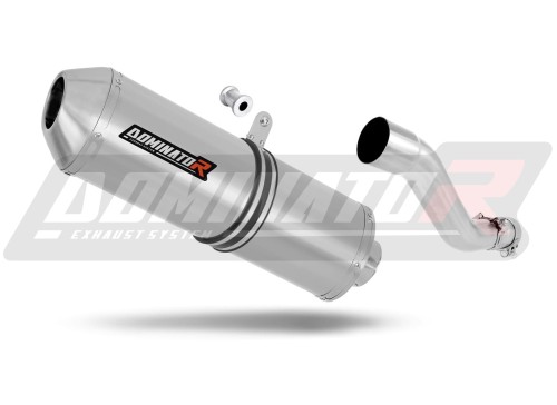 exhaust muffler DOMINATOR OVR fits the motorcycle Yamaha XT 600 1987   1989