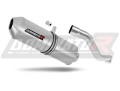 exhaust muffler DOMINATOR OVR fits the motorcycle SUZUKI DR 750 S / BIG RIGHT SIDE