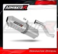 exhaust muffler DOMINATOR OVR fits the motorcycle SUZUKI DR 750 S / BIG RIGHT SIDE  2